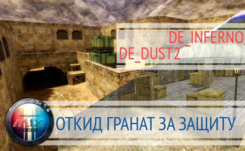 КИБЕР ШКОЛА #6 DE_DUST2 И DE_INFERNO